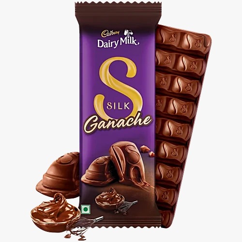 Cadbury Dairy Milk Silk Ganache Chocolate Bar, 54 g
